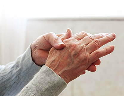 close up of hands